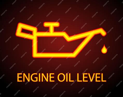 engine oil signal on dashboard