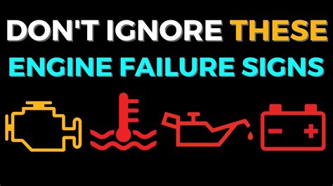 engine problem sign in car