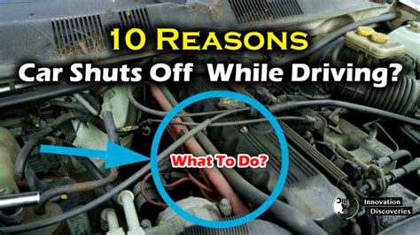 engine shut off while driving won't start