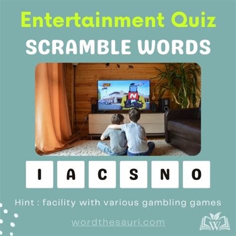 entertainment in other words