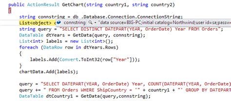Entity Framework Connection String Initial Catalog