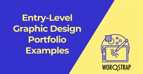 entry level graphic design portfolio examples pdf