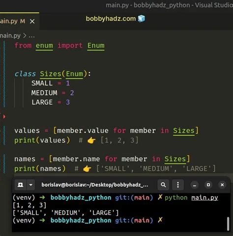 enum get all values