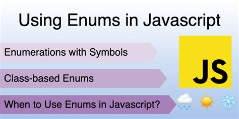 enum with multiple values javascript