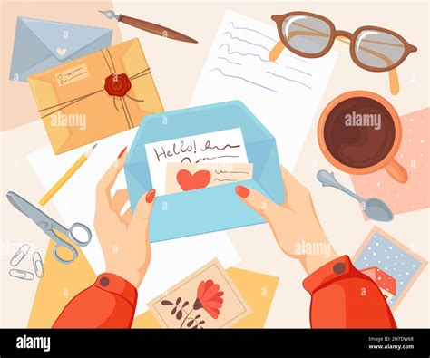 An opened envelope with a letter inside, indicating communication