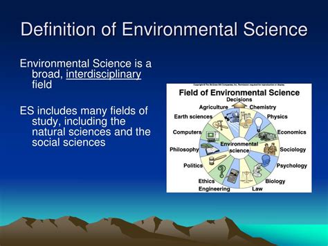 environment definition in environmental science