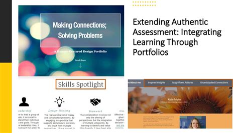 eportfolio student examples