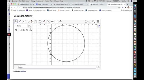 equation of a circle tutorial edmentum