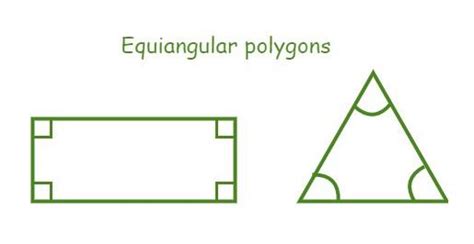 equiangular polygon definition and example