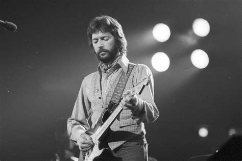 Eric Clapton playing guitar