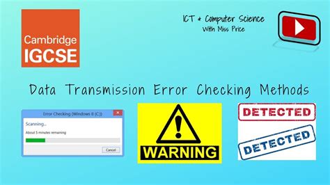 error checking methods in data transmission