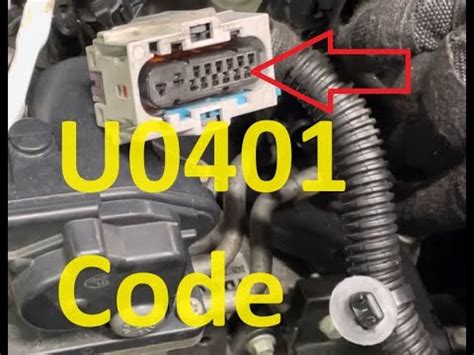 error code u0401