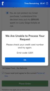 error code u201