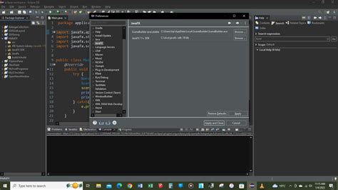 error module not found javafx controls