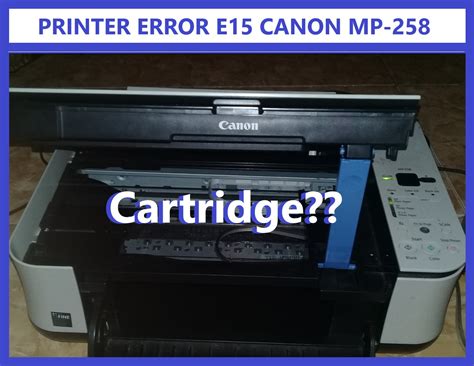 error printer canon mp287