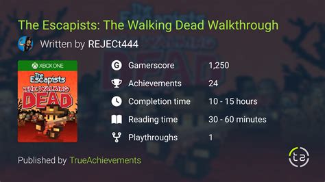 Escapists Walking Dead Walkthrough