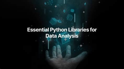 essential python libraries for data analysis