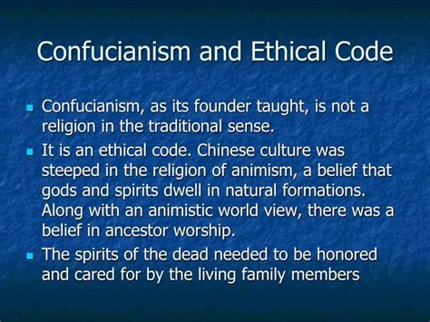ethical code of confucius meaning in urdu