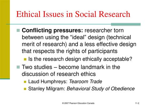 ethical issues in sociological research examples