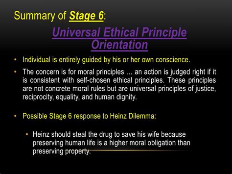 ethical principle orientation example