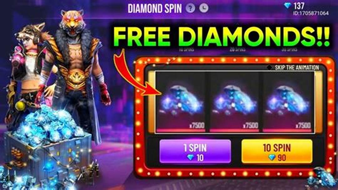 event free fire diamond