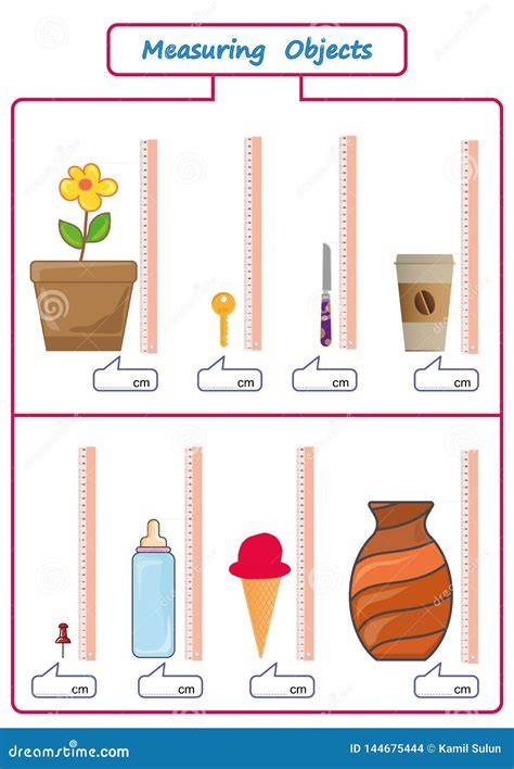 Everyday objects measured in cm2