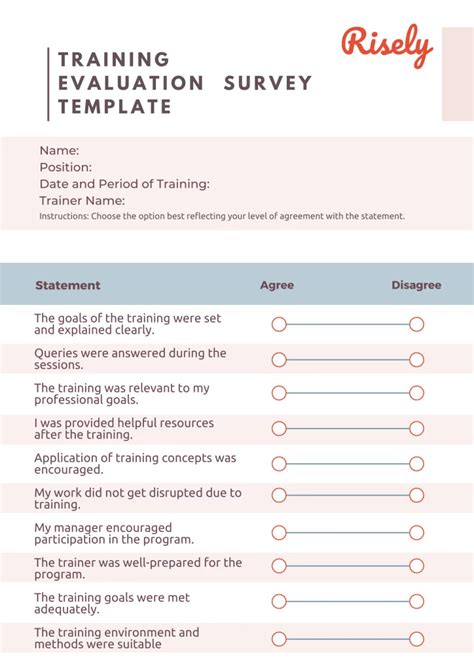 example feedback questions for training