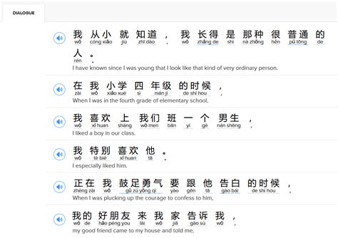 example mandarin dialogue script