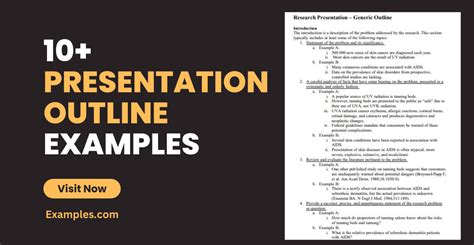 example of a powerpoint presentation outline