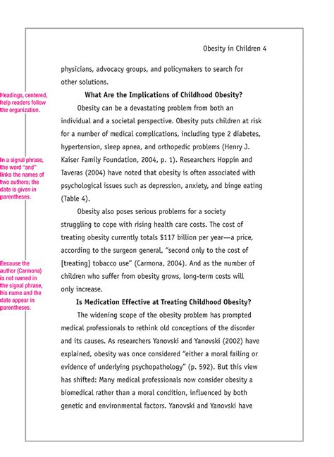 example of a report written in apa format