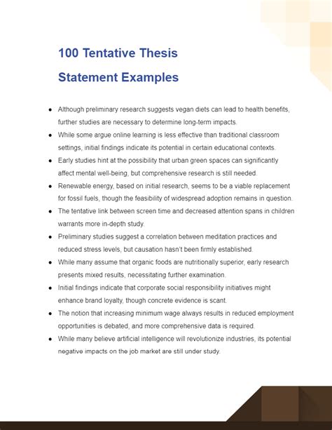 example of a research thesis statement
