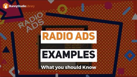 example of advertisement in radio broadcasting