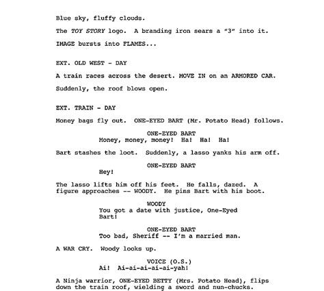 example of an animation script