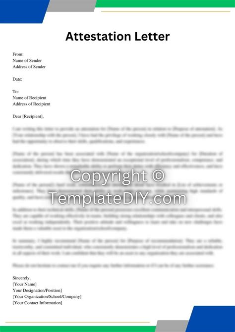 example of attested documents