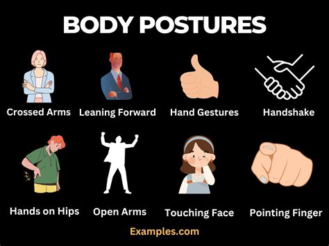 example of body posture in communication