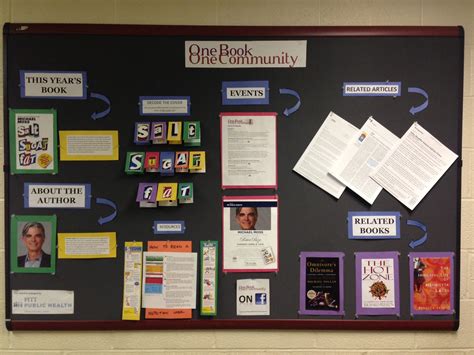 example of bulletin board layout