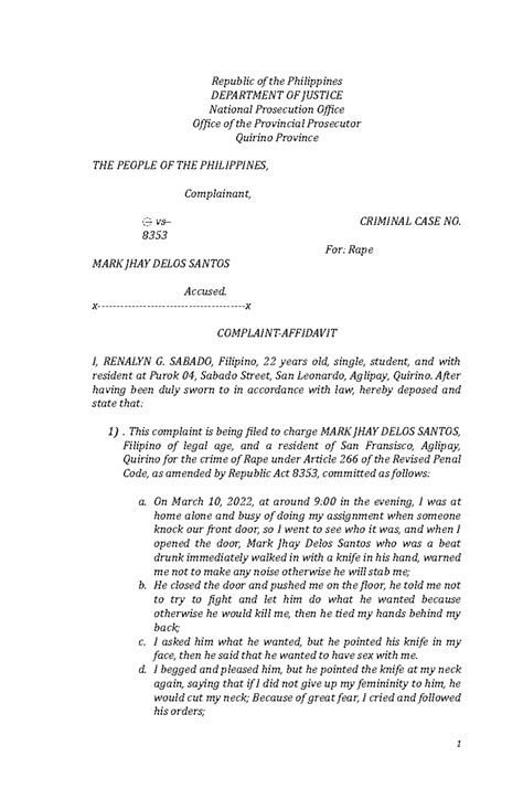 example of criminal cases in the philippines