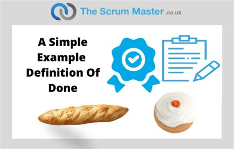 example of definition of done in scrum