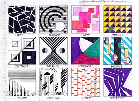 example of design in art drawing