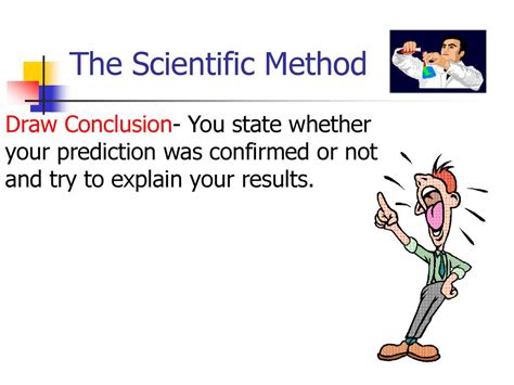 example of draw conclusion in scientific method