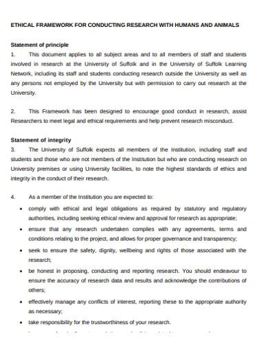 example of ethical statement in research proposal
