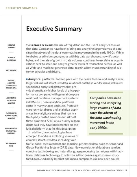 example of executive summary in research