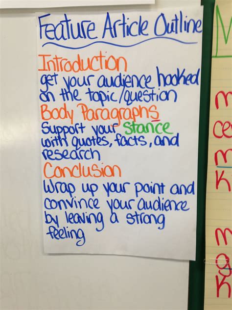 example of feature article for grade 5