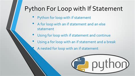 example of for loop statement in python