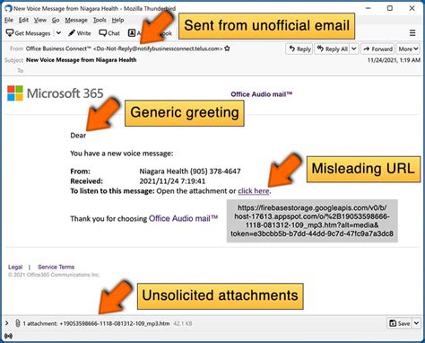 example of junk email