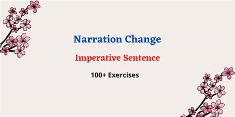 example of narration change of optative sentence