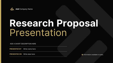 example of powerpoint presentation for research proposal