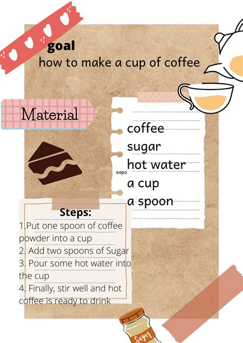 example of procedure text in english