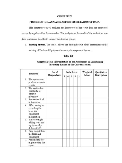 example of qualitative research chapter 4 and 5