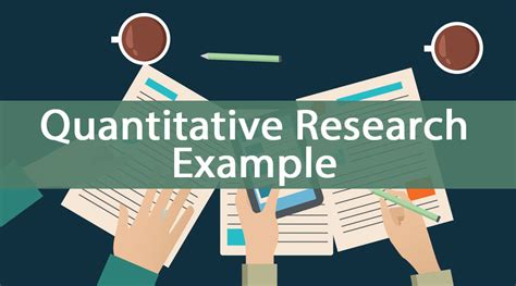 example of quantitative research in real life